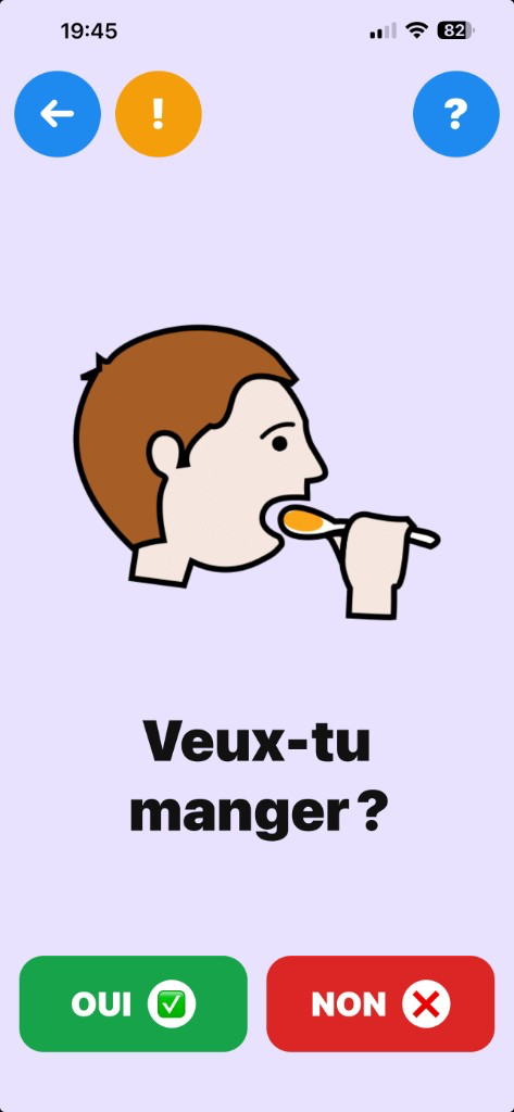 Dialogue oui/non